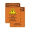 Signmission ARC Flash And Electrical With Symbol OSHA Warning Sign, Vinyl Decal, 10in W x 14in L, 2PK OS-2PACK-WS-D-1014-V-12968 - alternate 1